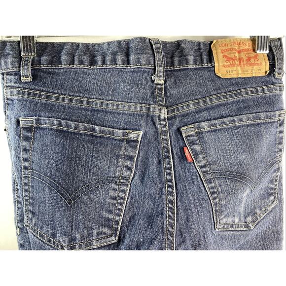 Levi's 510 Red Tab Skinny Jeans Boy's Size 18 Reg (29x29) - Picture 2 of 10